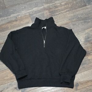 Universal Thread Black Zip Up Sweater